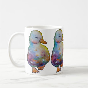 Ente namens Regenbogen Kaffeetasse