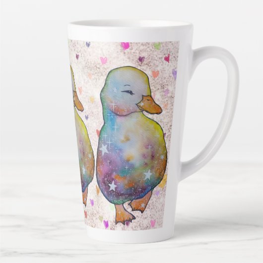 Ente namens Regenbogen Milchtasse (Rechts)
