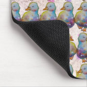 Ente namens Regenbogen Mousepad (Ecke)