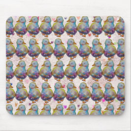 Ente namens Regenbogen Mousepad