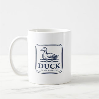 Ente North Carolina Outer Banks OBX Küstenstrand Kaffeetasse