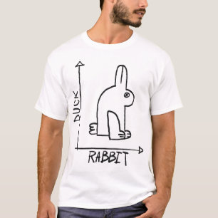 Ente oder Kaninchen Lustige T-Shirt
