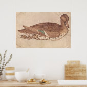 Ente - Pisanello - c1440 Poster (Küche)