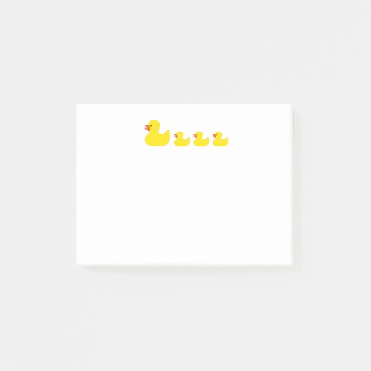 Ente Post-it Klebezettel (Vorderseite)