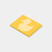 Ente Post-it Klebezettel (angewinkelt)