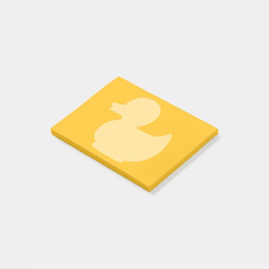 Ente Post-it Klebezettel (angewinkelt)