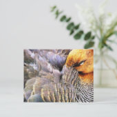 ENTE POSTKARTE (Stehend Vorderseite)