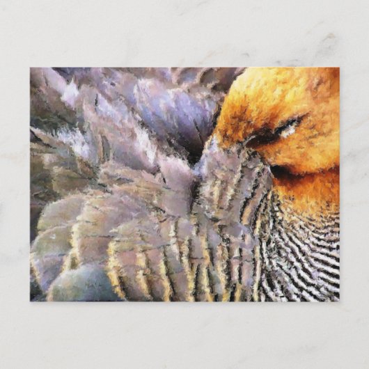 ENTE POSTKARTE (Vorderseite)