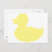 Ente Postkarte (Vorne/Hinten)