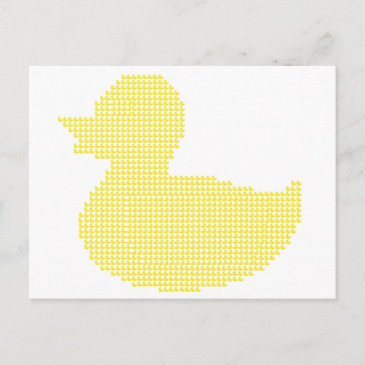 Ente Postkarte (Vorderseite)