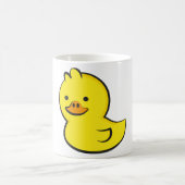 Ente, quietschende Ente, Gummibilder Kaffeetasse (Mittel)