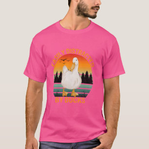 Ente - Retro Vintag leicht von Enten Du T-Shirt