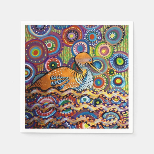 Ente Serviette (Vorderseite)