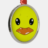 Ente Silbernes Ornament (Rechts)