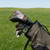 Ente stößt auf golf headcover (In SItu)