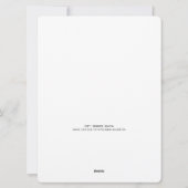 Ente Taped Banana Feiertagskarte (Rückseite)