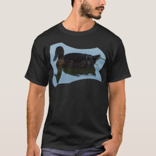 Ente Tier Hund drucken T-Shirt