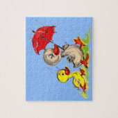 Ente und Ente Puzzle (Vertikal)