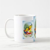 Ente und Küken Kaffeetasse (Links)