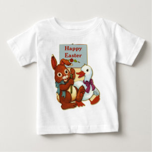 Ente und Ostern Baby T-shirt