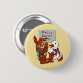 Ente und Ostern Button (Vorne & Hinten)