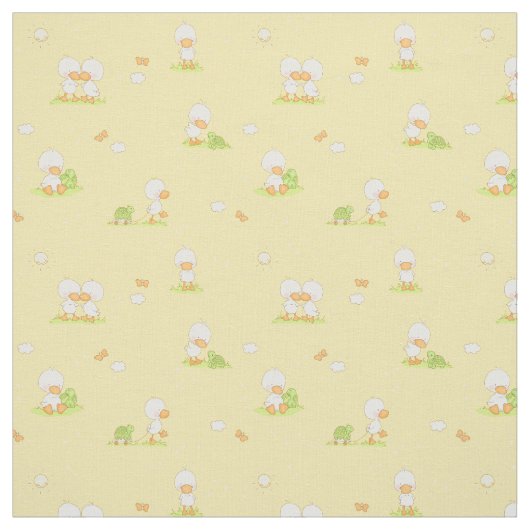 Ente und Schildkröte Stoff (Muster)