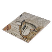 Ente und Vogel, Nil-Mosaik, Haus des Faun Fliese (Seite)