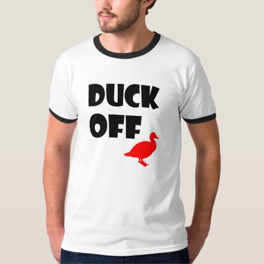 Ente weg vom T - Shirt (Vorderseite)