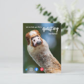 Ente wunderschönes phantastisches Anwesen Agent Ma Postkarte (Stehend Vorderseite)