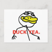 Ente Yea - Postkarte (Vorderseite)