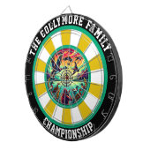 Ente Ziel rustikale Wanddekor Dartscheibe (Vorderseite rechts)