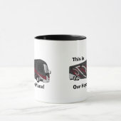 Entegra Aspire Red Happy Place Design Tasse (Zentrum)