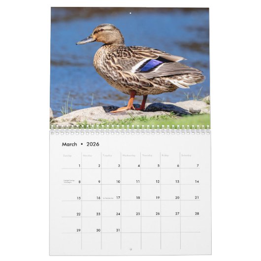 Enten 2026 kalender (Mär 2026)