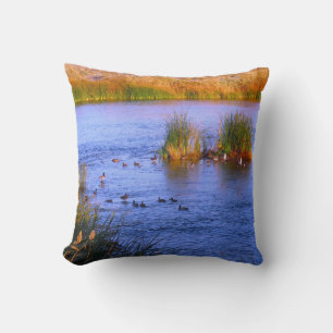Enten am See Kissen