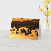 Enten am Tag Karte (Gelbe Blume)