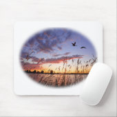 Enten an Dämmerung-Ente Jagd Mousepad (Mit Mouse)