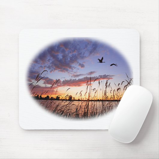 Enten an Dämmerung-Ente Jagd Mousepad (Mit Mouse)