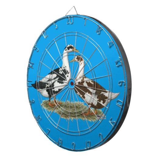 Enten Ancona Pair Dartscheibe (Vorderseite rechts)