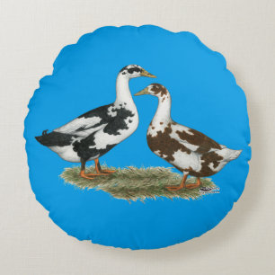 Enten Ancona Pair Rundes Kissen