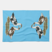 Enten Ancona passen zusammen Geschirrtuch (Horizontal)