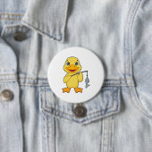 Enten Angeln Fischer Angelrute Button (Beispiel)