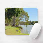 Enten auf dem Fluss Murray Australia, Mousepad (Mit Mouse)