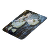 Enten auf einem Teich Magnet (Linke Seite)