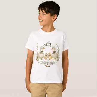 Enten-Baby-Party Familie Watschelt in das Wunderla T-Shirt