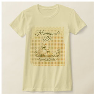 Enten-Baby-Party-Outfit-Set  Wackelnd in das Wunde T-Shirt