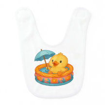 Enten-Badet-Bib