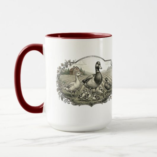 Enten Bande Tasse (Links)