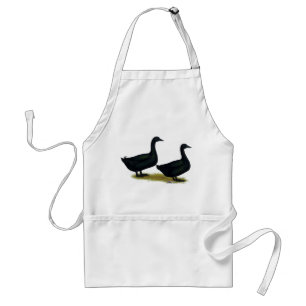 Enten: Black Cayugas Schürze