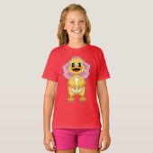 Enten-Braut-Schleier-Hochzeit T-Shirt (Vorne ganz)