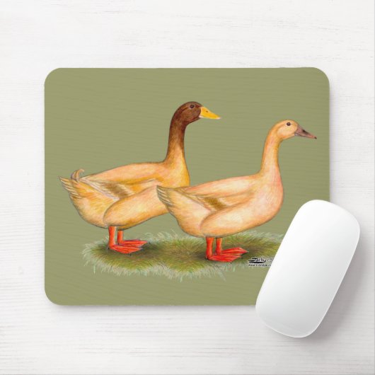Enten: Buff Orpington Mousepad (Mit Mouse)